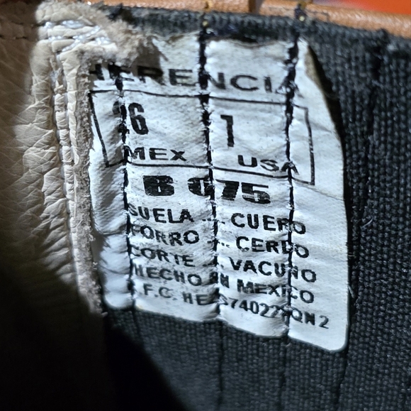 Boots pure leather HERENCIA, botas de cuero puro HERENCIA. - Picture 5 of 6